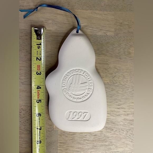 Longaberger 1997 Pottery‎ Snow Friends Cookie Mold Snowmen - Picture 3 of 6